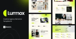 Lummox - Creative Agency Elementor Template Kit