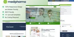 MediPharma - Pharmacy & Medical Elementor Template Kit