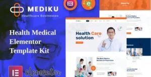 Mediku - Health Medical Elementor Template Kit