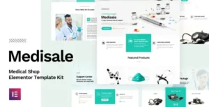 Medisale - Medical Shop Elementor Template Kit