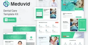 Meduvid - Medical & Dental Clinic Elementor Template Kit