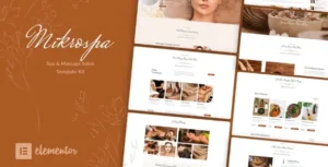 Mikrospa - Spa & Massage Elementor Template Kit