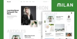 Milan - Blog & Magazine Elementor Template Kit