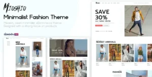 Mioshio - Fashion eCommerce Elementor Template Kit