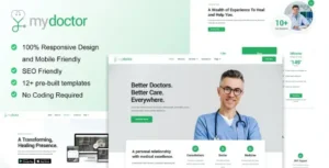 MyDoctor - Doctor On Demand Elementor Template Kit