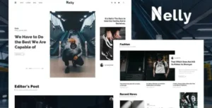 Nelly - Blog & Magazine Elementor Template Kit