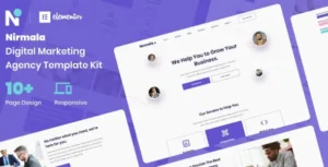 Nirmala - Digital Marketing Agency Elementor Template Kit