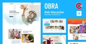 Obra - Kids Education & School Template Kit