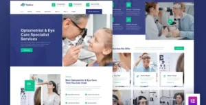 Optica – Optometrist & Eye Care Elementor Template Kit