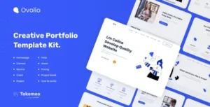 Ovolio - Creative Agency Elementor Template Kit