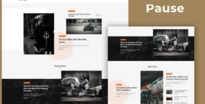 Pause - Blog & Magazine Elementor Template Kit