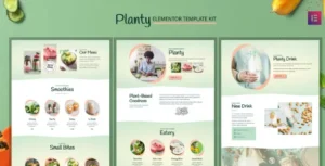 Planty - Cafe & Restaurant Template Kit