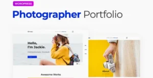 Proto – Photographer Portfolio Template Kit