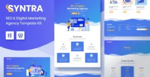 SYNTRA – SEO & Digital Marketing Agency Template Kit