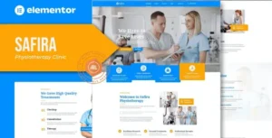 Safira - Physiotherapy Elementor Template Kit