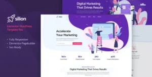 Silion - Digital Marketing Elementor Template Kit