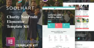 SoolHart - Charity NonProfit Elementor Template Kit