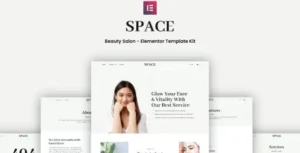 Space - Beauty Salon Elementor Template Kit