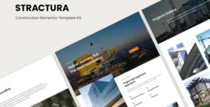 Stractura - Construction Elementor Template Kit