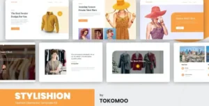 Stylishion Fashion Store Elementor Template Kit