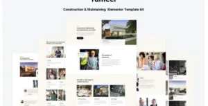 Tammer - Construction & Maintenance Elementor Template kit