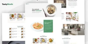 TastyMeals - Restaurant & Cafe Elementor Template Kit