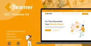 Teamer - SEO Marketing Elementor Template Kit