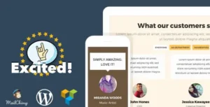 Testimonials Showcase for WordPress — Excited!