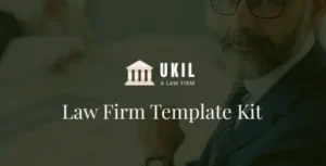 Ukil - Law Firm Template Kit