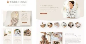 Undertone - Business Services & Shop Elementor Template Kit