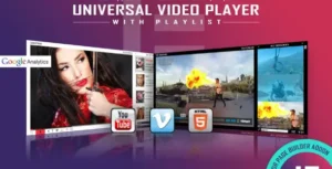 Universal Video Player - Elementor Widget