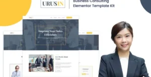 Urusin - Business Consulting Elementor Template Kit