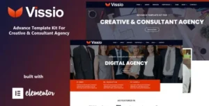 Vissio - Business Elementor Template Kit