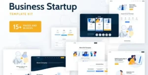 Vixus - Business Startup Elementor Template Kit