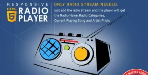 WPBakery Addon - HTML5 Radio Player