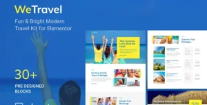 WeTravel - Travel and Tourism Template Kit