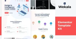 Wekala - Agency Elementor Template Kit