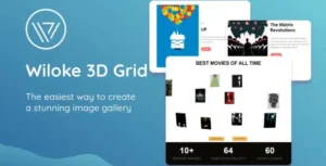 Wiloke 3D Grid Addon for Elementor