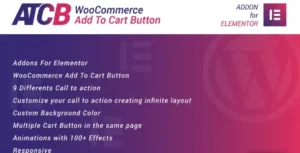 WooCommerce Add To Cart Button for Elementor