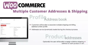 WooCommerce Multiple Customer Addresses & Shipping