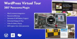 WordPress Virtual Tour 360 Panorama Plugin