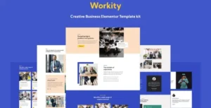 Workity- Creative Business Elementor Template kit