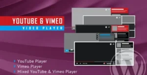 Youtube Vimeo Video Player and Slider WP Plugin