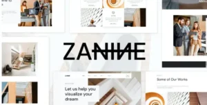 Zanine - Architecture Agency Elementor Template Kit