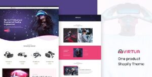 Virtux - One Product Store Shopify Template