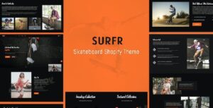 Surfr - Skateboard Single Product Shopify Theme