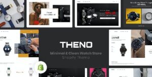 THENO Minimal & Clean Watch Store Shopify Theme