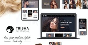 Trisha Hair Weave, Wig Shopify Theme