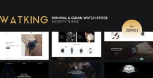 Watking – Minimal & Clean Watch Shopify Theme