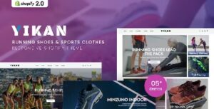 Yikan - Running Shoes & Sports Shopify Theme